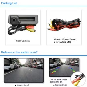 LS809 car reverse camera
