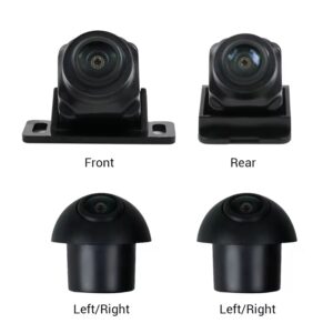 Waterproof rear view camera